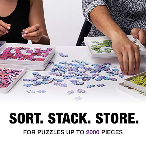 8 Puzzle Sorting Trays with Lid 10" x 10"
