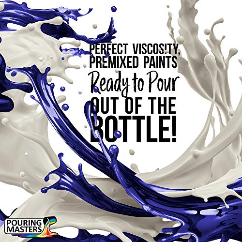 POURING MASTERS Ultramarine Blue Acrylic Ready to Pour Pouring Paint (8 Fl Oz)