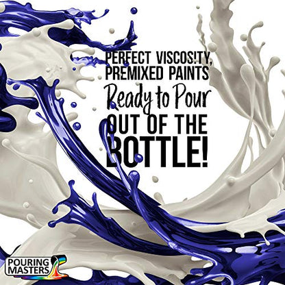 POURING MASTERS Ultramarine Blue Acrylic Ready to Pour Pouring Paint (8 Fl Oz)