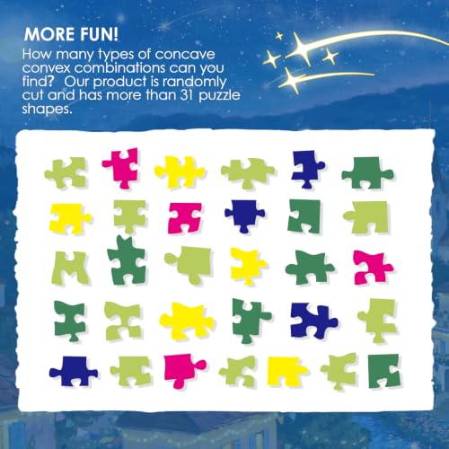 1000 Piece Puzzle for Adults Jigsaw Puzzles (1000 Count)