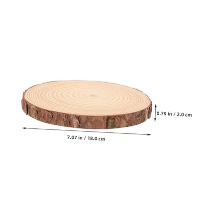 POPETPOP 2pcs Outdoor Stepping Stones Wooden Garden Pathway Stones DIY Kit for Landscaping Safe Non-Slip Surface
