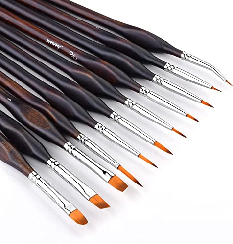 Miniature Paint Brushes (11 Count)
