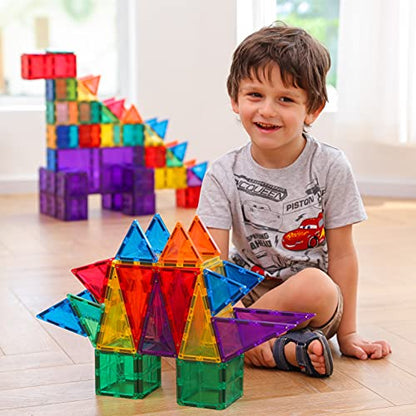 110PCS Premium Magnetic Tiles Set