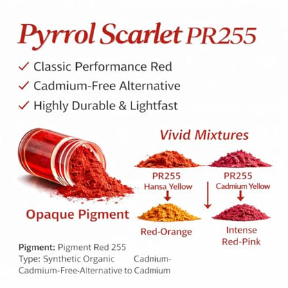 Pyrrol Scarlet Pigment (4.5 Ounce)