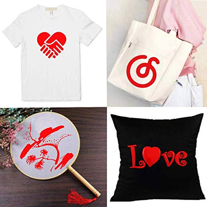 Heat Transfer Vinyl Red HTV Rolls (12 Foot)