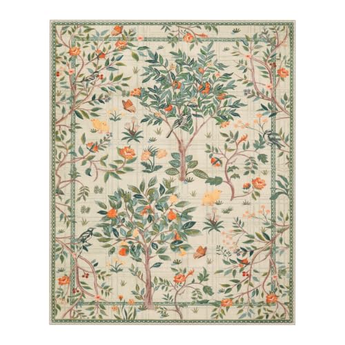 Washable 8x10 Rugs for Living Room (80 Sq Ft)