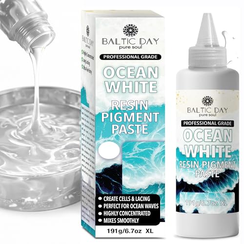 White Epoxy Resin Pigment Paste 6.7oz