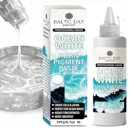 White Epoxy Resin Pigment Paste 6.7oz