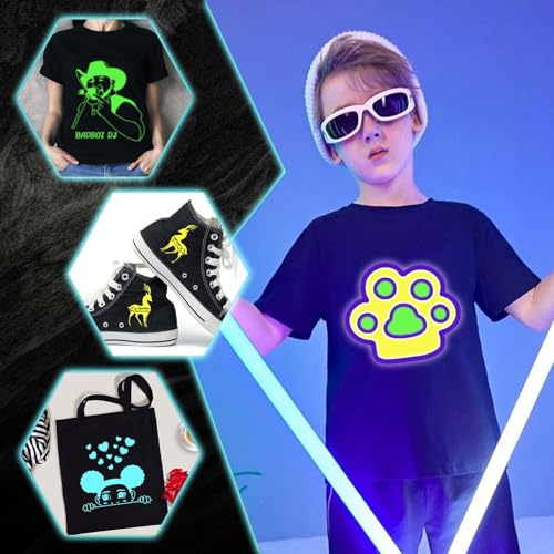 Neon Heat Transfer Vinyl Bundle (8 Count)