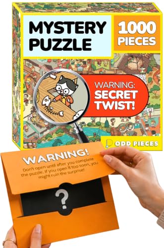 Jigsaw Puzzles 1000 Pieces with Storytelling Comics (1000 Count)
