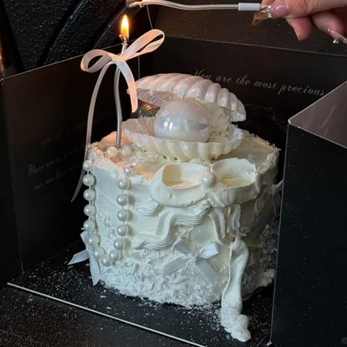 1 Pcs Pearl Shell Cake Decoration Silicone Mold