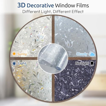 Window Privacy Film (19.38 Sq Ft)