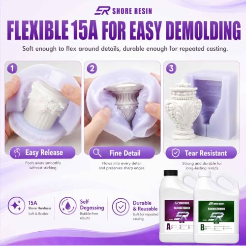Silicone Mold Making Kit 130 oz