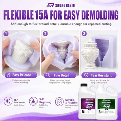 Silicone Mold Making Kit 130 oz