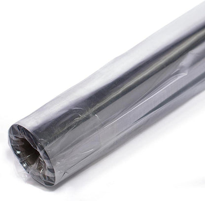 Anderson's Silver Shiny Metallic PVC Roll: 47" x 100' Flame-Resistant Event Decor for Weddings, Parties, Photo Booths, Gift Wrap, Table Covers, Backdrops, Crafts & Holiday Decorations
