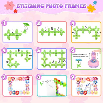 300+PCS Fabric Flower Bouquets Toys