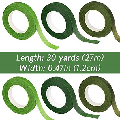 6 Rolls Floral Tape (540 Foot)