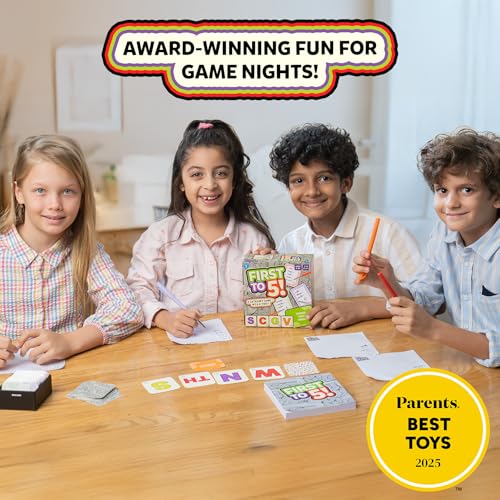 First to 5 Board & Card Category Game with a Twist