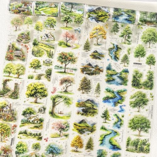 Tree PET Washi Tape Set
