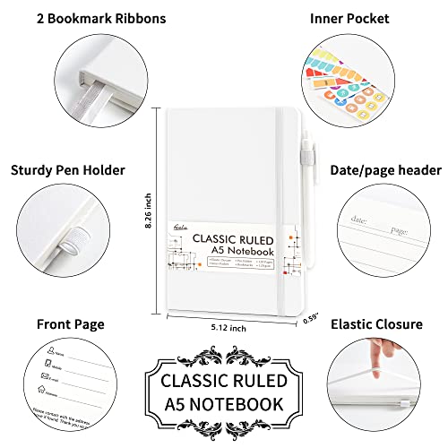 5 Pack Notebooks Journals Bulk (5 Count)