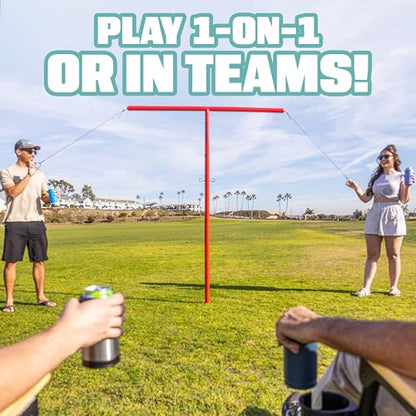 Tower 5 Giant Ring Swing Versus Game for Adults and Family