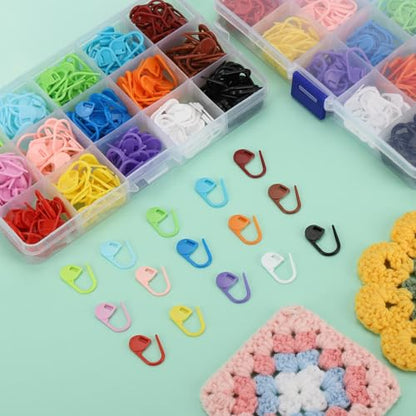600Pcs Stitch Markers for Crocheting (600 Count)