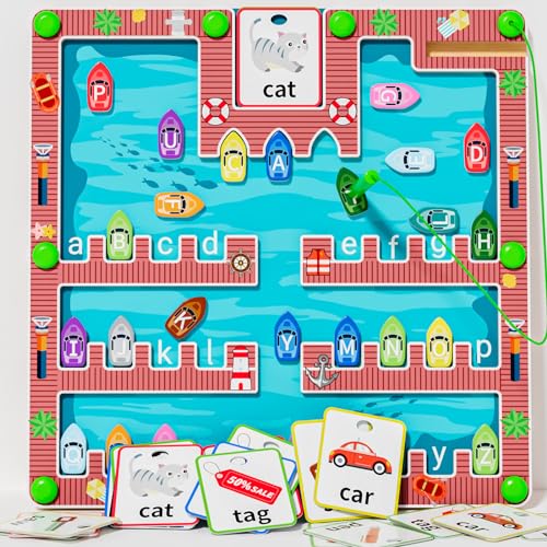 Magnetic Alphabet Maze
