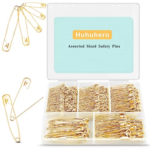 340 Pack Safety Pins Assorted (340 Count)
