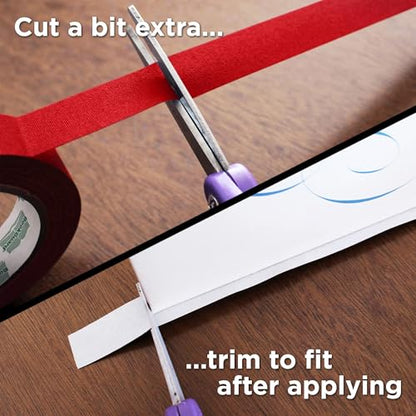3 4 Inch Red Book Repair Cloth Tape 15 Yard Roll