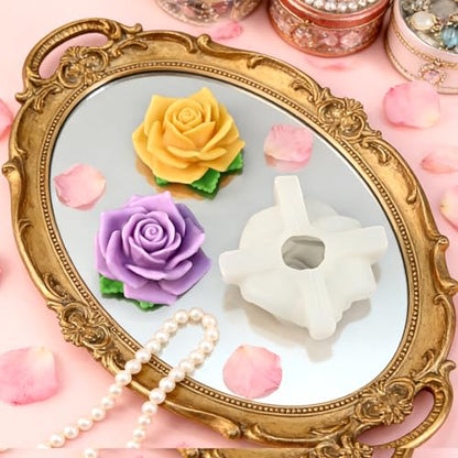 Rose Candle Molds
