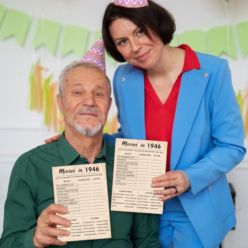 80th Birthday Party Games (30 Count)