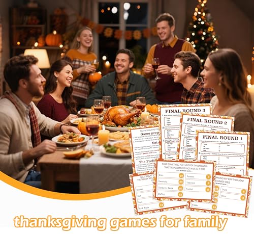 Thanksgiving Family Feud Game