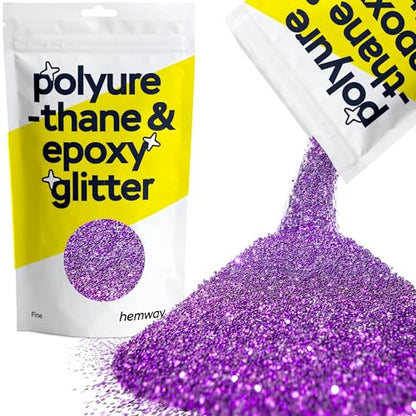 Resin Glitter Purple 100g Fine Polyurethane & Epoxy Glitter (3.5274 Ounce)