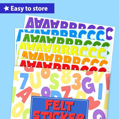 500+ Felt Letter Stickers No