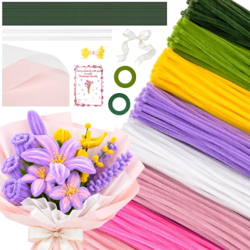 600 PCS Pipe Cleaners Craft