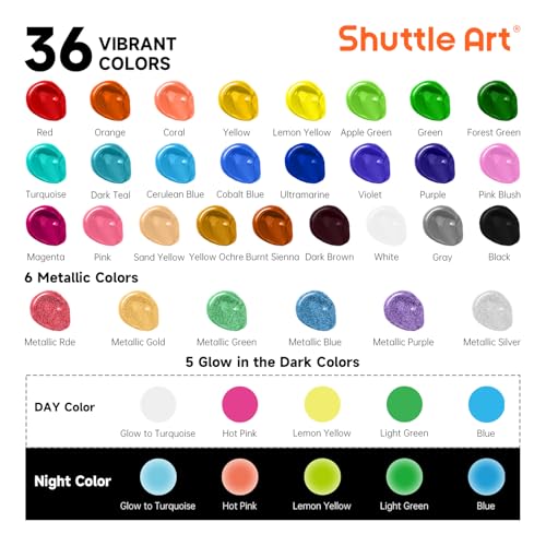 Outdoor Acrylic Paint Set (72 Fl Oz)