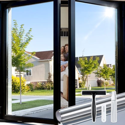 Window Tint One Way Privacy Film (1847.12 sq inches sq inches)