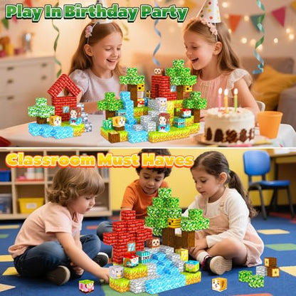150PCS Magnetic Blocks (150 Count)