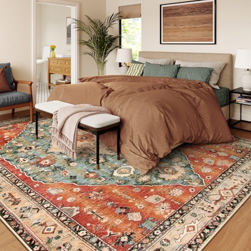 Felice Boho Tribal 6x9 Area Rugs for Living Room