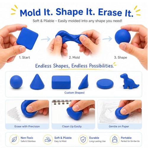 24 Pack Kneaded Erasers