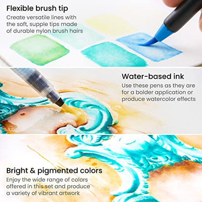 Real Brush Pens (48 Count)