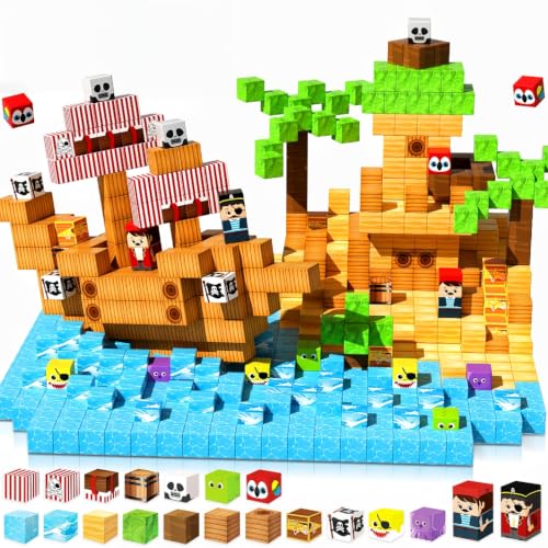 100PCS Magnetic Blocks (100 Count)