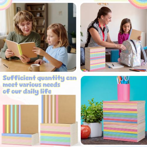 100 Pack A5 Composition Notebooks 5"x8" Wide Ruled Notebook (100 Count)