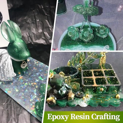 Dark Green Mica Powder for Epoxy Resin