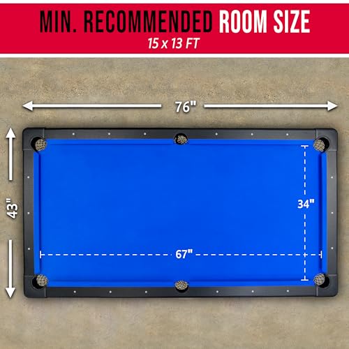 6 ft or 7 ft Billiards Table