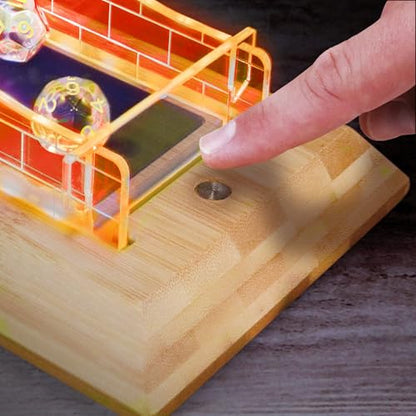 Tabletop LED Dice Tower with 7pc Dice Set for RPG Games (7 Count)