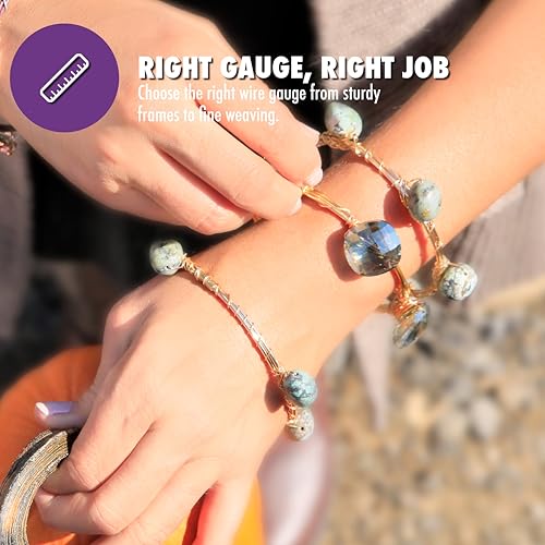 20 Gauge Tarnish Resistant Brass Craft Wire