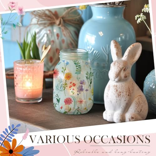 20 Pack Decoupage Napkins Floral Cocktail Decorative Paper Napkins (20 Count)