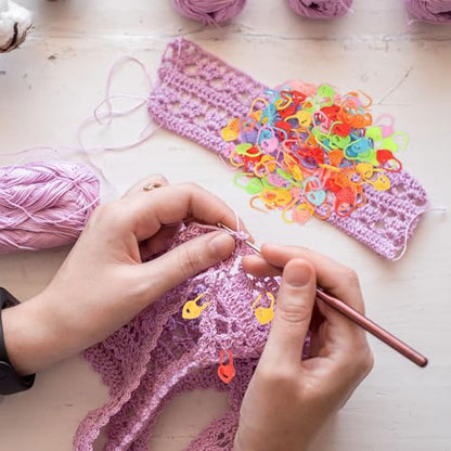 200pcs Stitch Markers for Crocheting (10 Count)