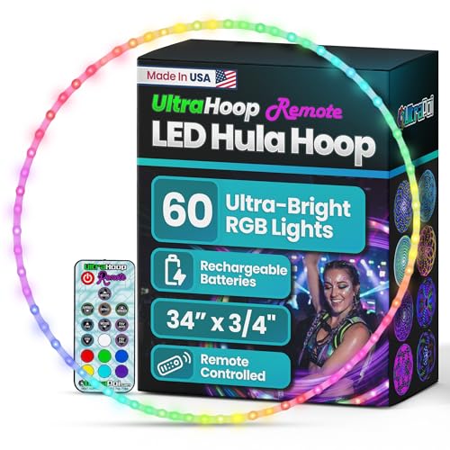 UltraHoop Remote LED Hula Hoop